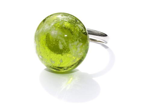 As in glas schroef (ring) top groen